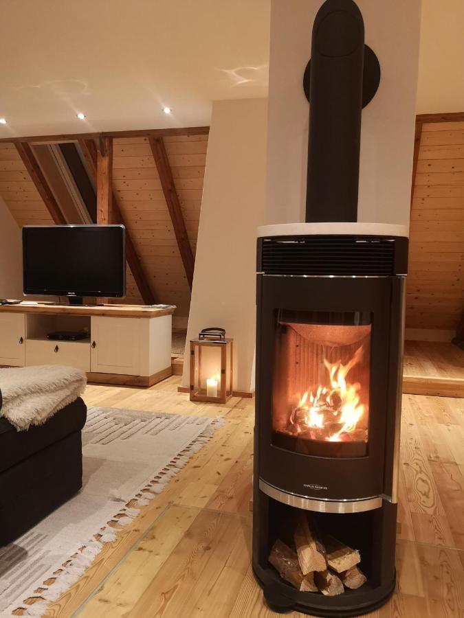 Ruhig Gelegene, Top Moderne Ferienwohnung - Hot Tub Und Sauna Gegen Aufpreis Neuhaus an Der Eger Экстерьер фото